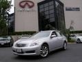 2008 Liquid Platinum Silver Infiniti G 35 x Sedan  photo #1