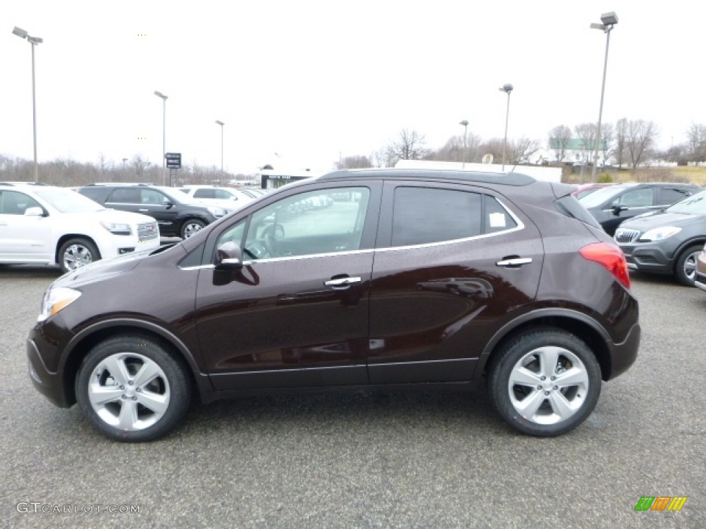 Rosewood Metallic 2016 Buick Encore Standard Encore Model Exterior Photo #111146888