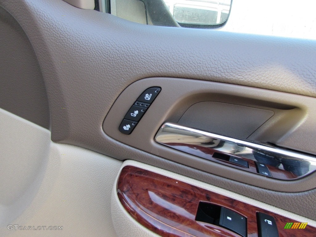 2012 Avalanche LTZ 4x4 - Summit White / Dark Cashmere/Light Cashmere photo #15