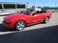 2009 Torch Red Ford Mustang V6 Convertible  photo #4