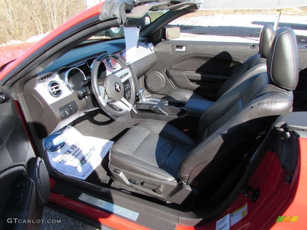 2009 Ford Mustang V6 Convertible Interior Color Photos