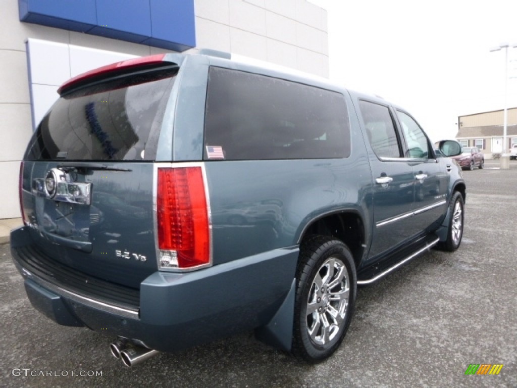 2008 Escalade ESV AWD - Stealth Gray / Ebony photo #12