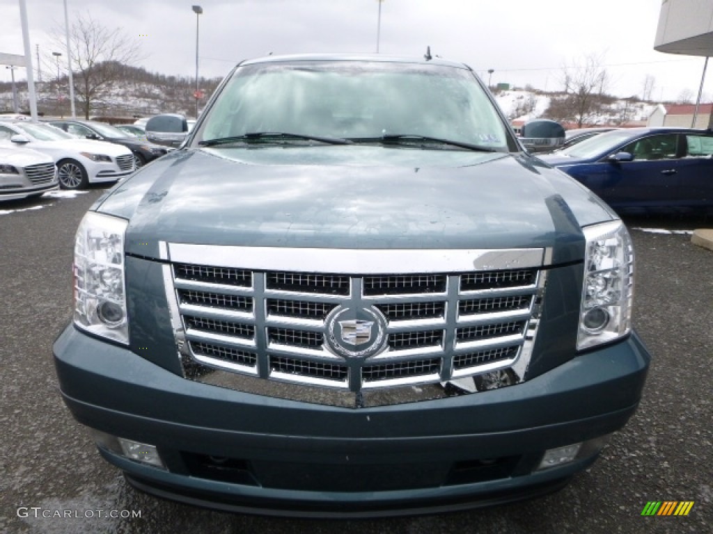 2008 Escalade ESV AWD - Stealth Gray / Ebony photo #17