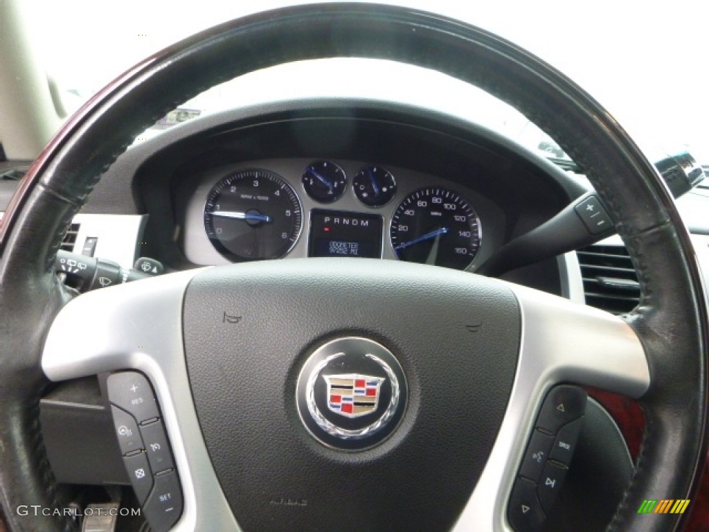 2008 Escalade ESV AWD - Stealth Gray / Ebony photo #27