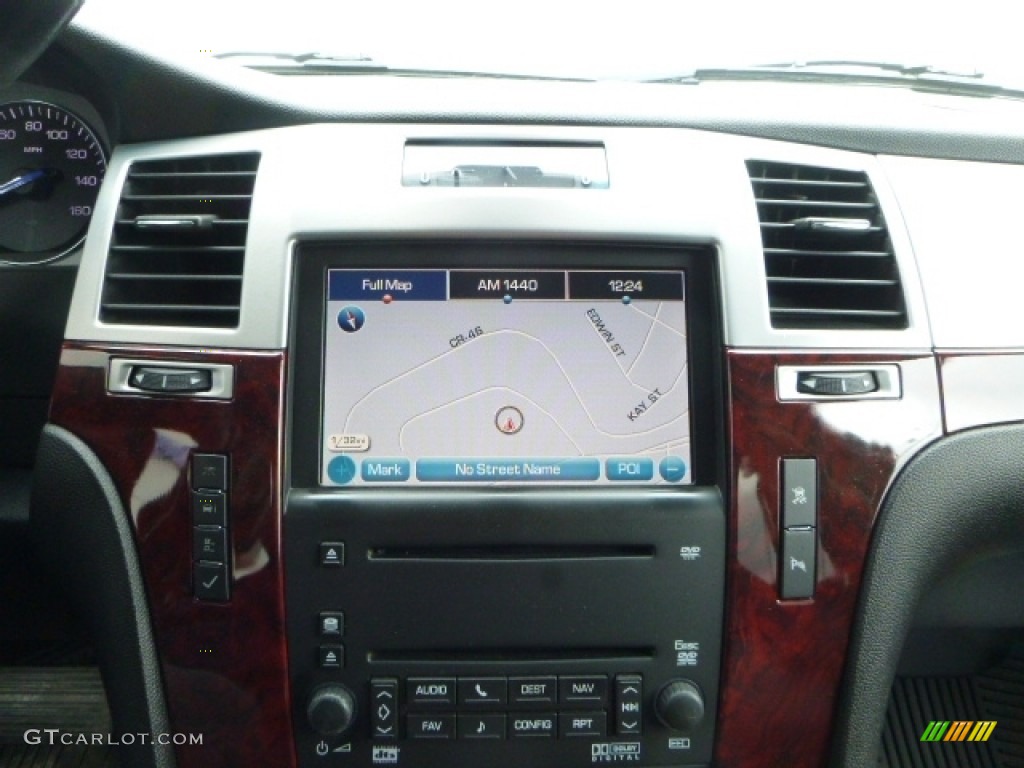 2008 Escalade ESV AWD - Stealth Gray / Ebony photo #33
