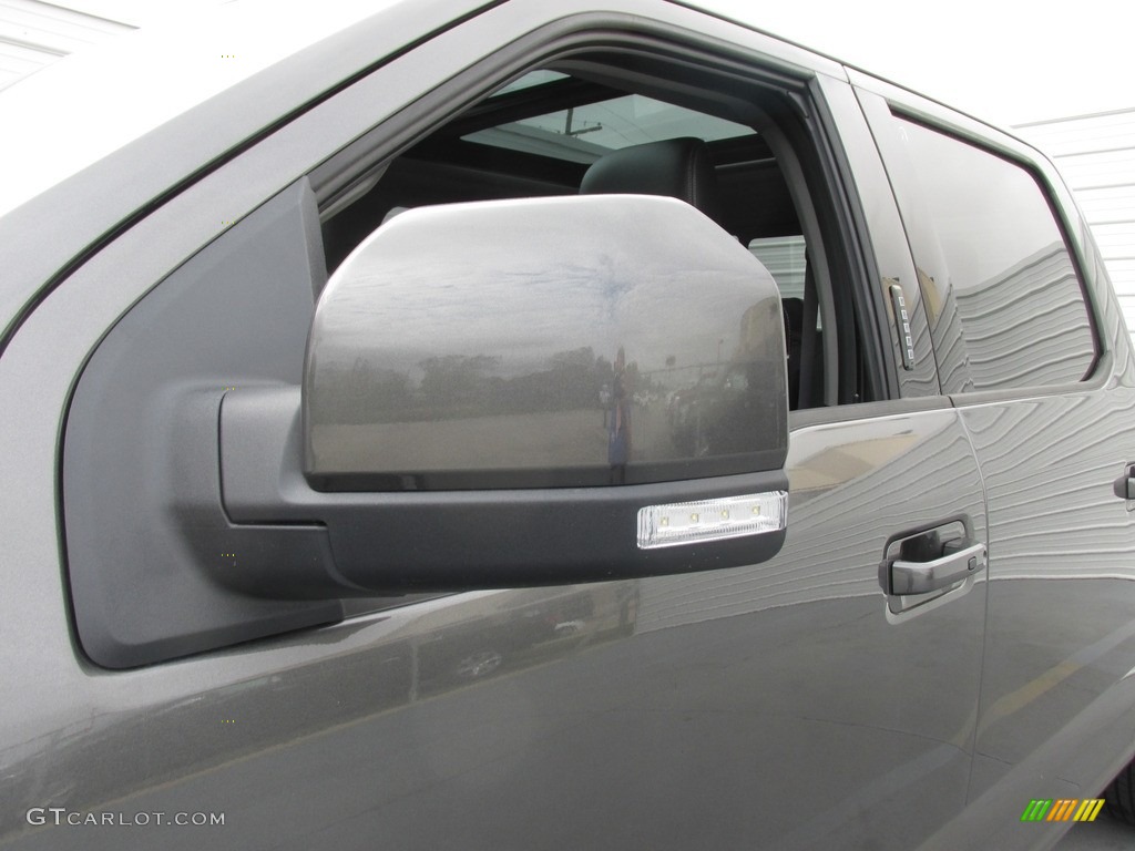 2016 F150 Lariat SuperCrew - Magnetic / Black photo #12