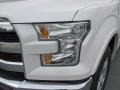 2016 White Platinum Ford F150 Lariat SuperCrew  photo #9