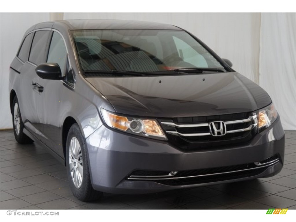 Modern Steel Metallic 2016 Honda Odyssey LX Exterior Photo #111150482