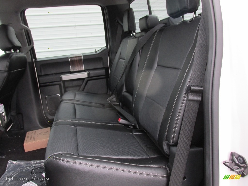 2016 F150 Lariat SuperCrew - White Platinum / Black photo #17