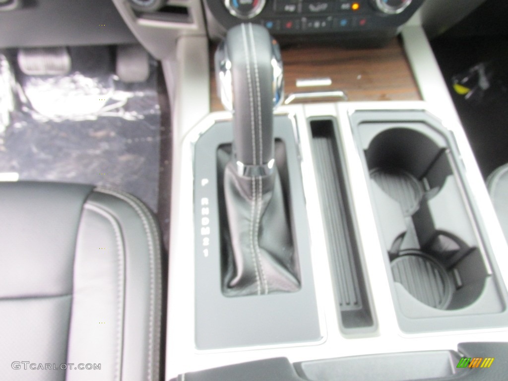 2016 F150 Lariat SuperCrew - White Platinum / Black photo #27
