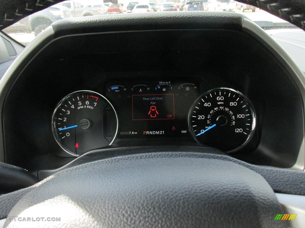 2016 F150 Lariat SuperCrew - White Platinum / Black photo #31