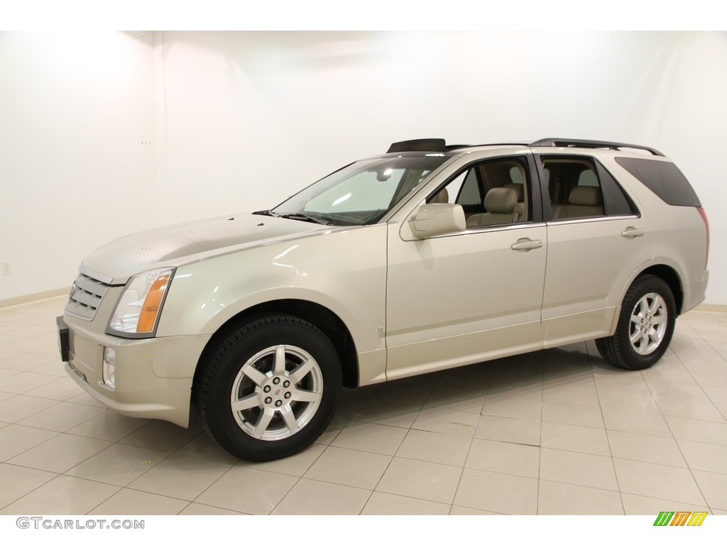 2008 SRX 4 V6 AWD - Gold Mist / Cashmere/Cocoa photo #3