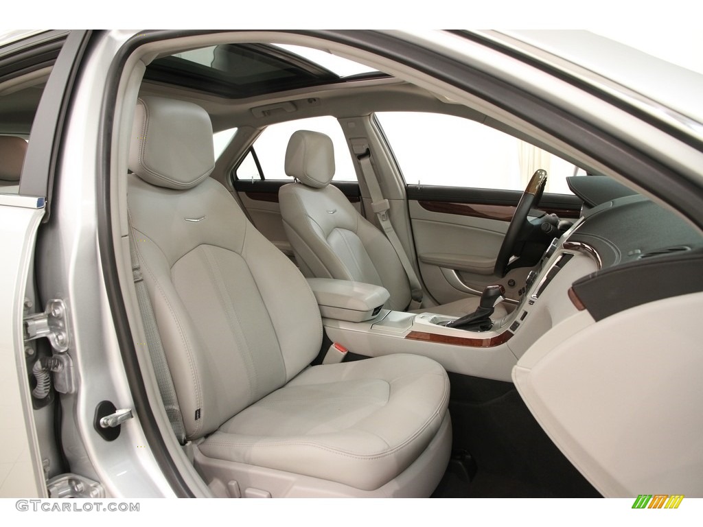 Light Titanium/Ebony Interior 2014 Cadillac CTS Wagon Photo #111151685