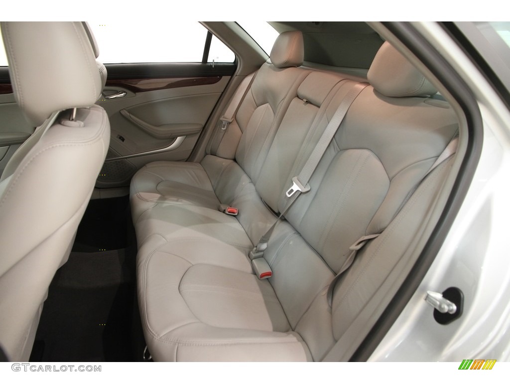 Light Titanium/Ebony Interior 2014 Cadillac CTS Wagon Photo #111151712