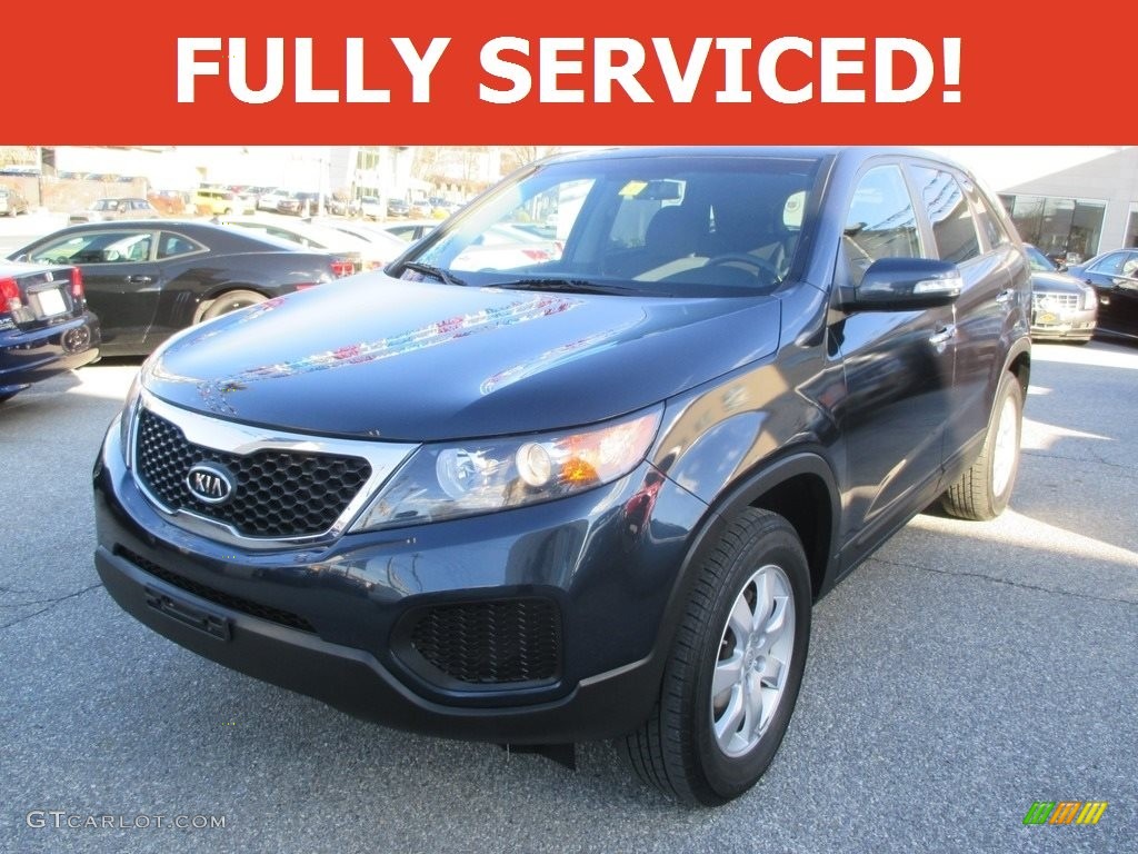 2012 Sorento LX - Pacific Blue / Black photo #1