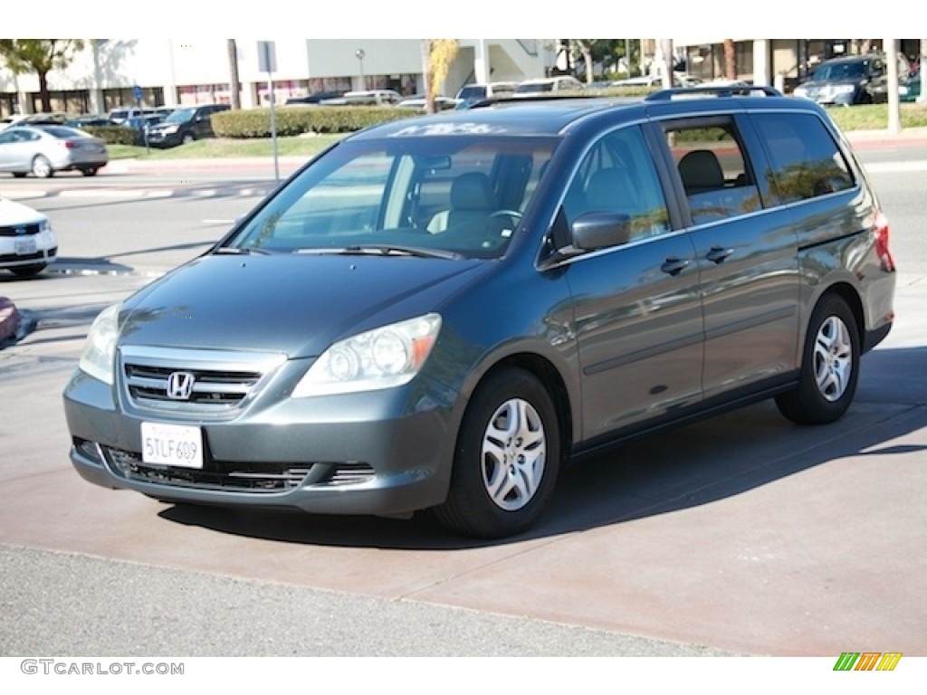 2006 Odyssey EX-L - Sage Brush Pearl / Gray photo #8