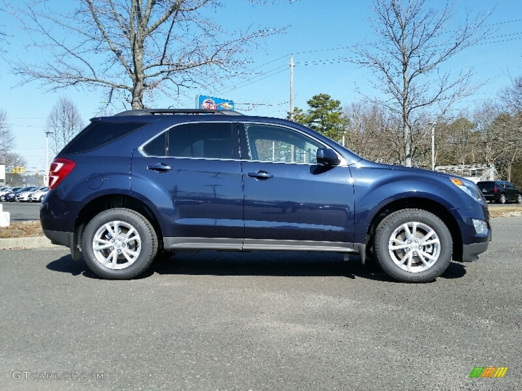 2016 Equinox LT AWD - Blue Velvet Metallic / Jet Black photo #3