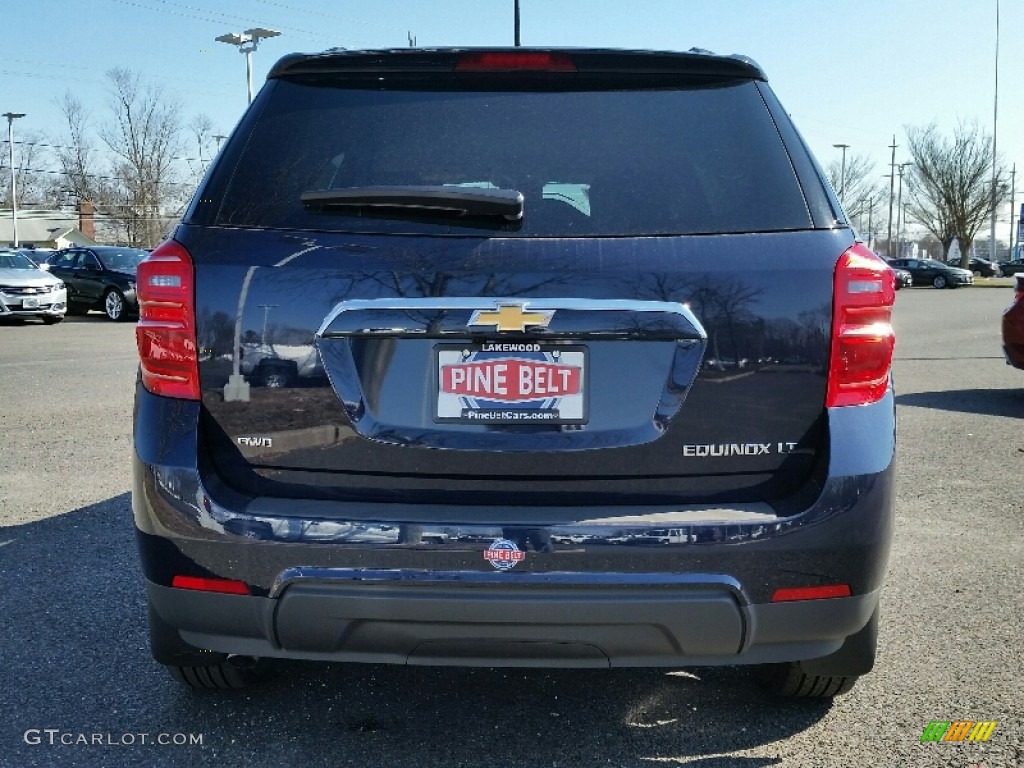 2016 Equinox LT AWD - Blue Velvet Metallic / Jet Black photo #5