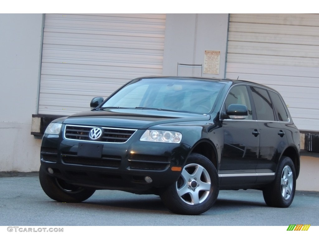2006 Touareg V6 - Venetian Green / Pure Beige photo #1
