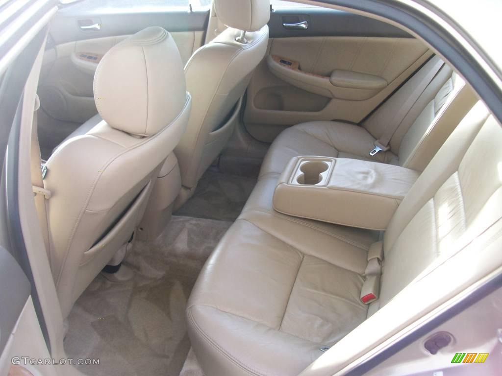 2003 Accord EX-L Sedan - Desert Mist Metallic / Ivory photo #5