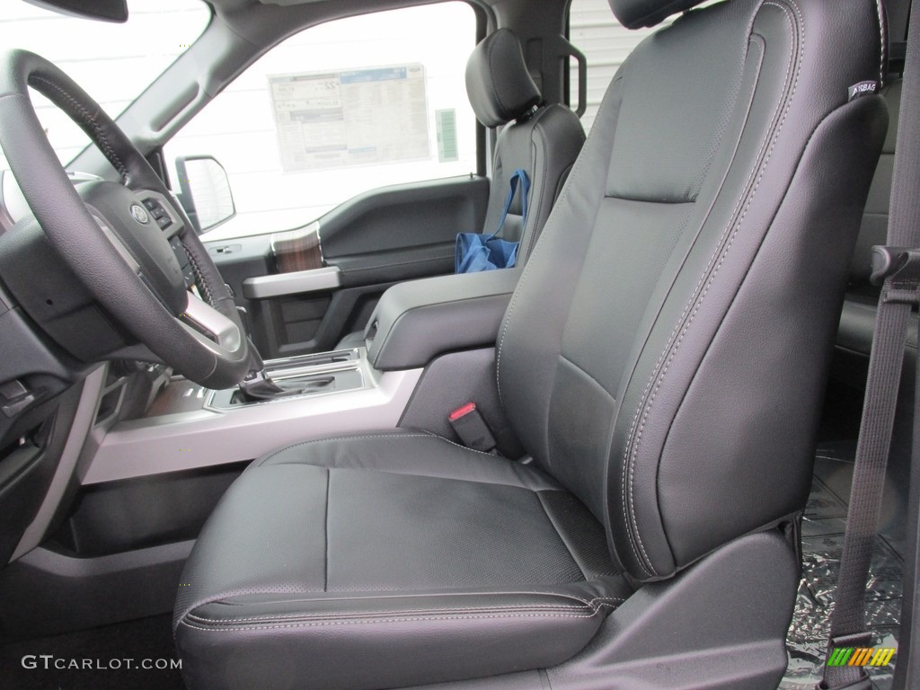 2016 F150 Lariat SuperCrew - White Platinum / Black photo #20