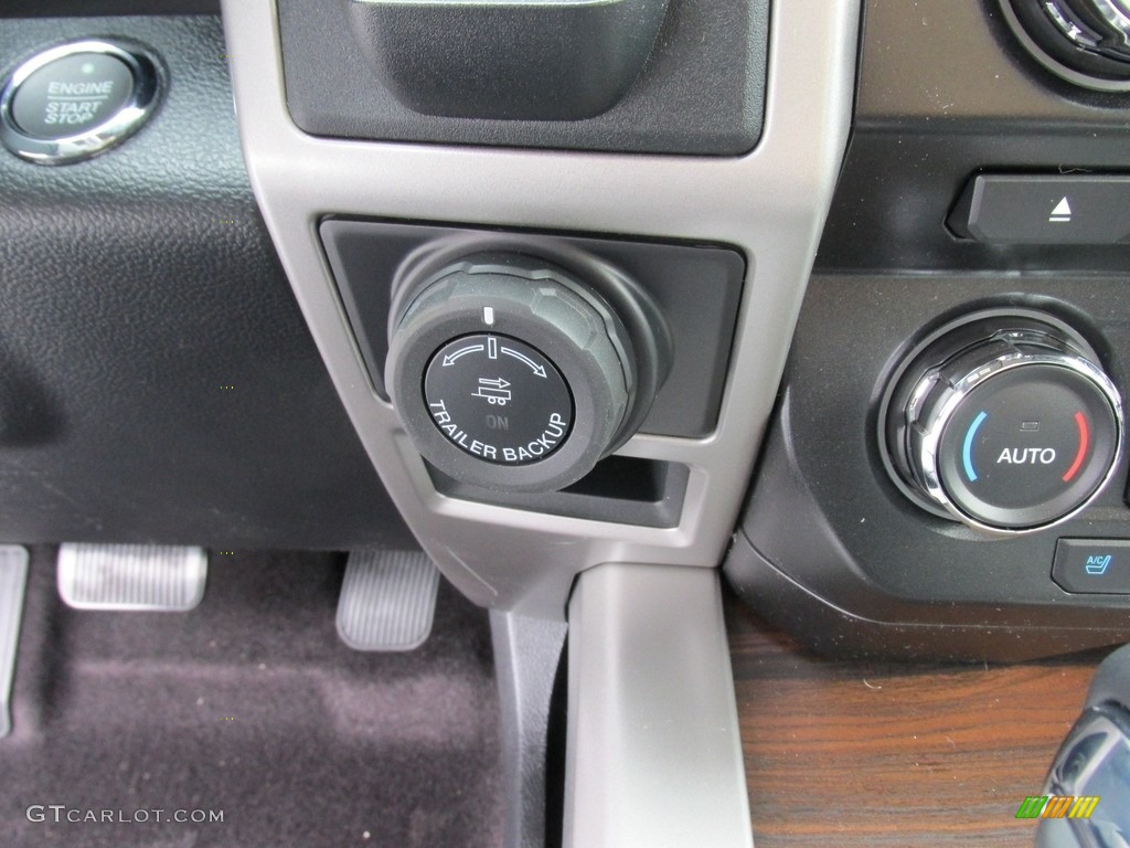 2016 F150 Lariat SuperCrew - White Platinum / Black photo #28