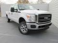 Oxford White - F250 Super Duty XL Crew Cab 4x4 Photo No. 2