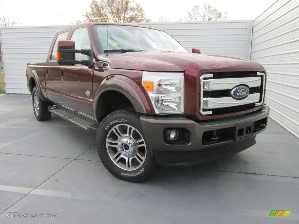 Bronze Fire Metallic Ford F250 Super Duty