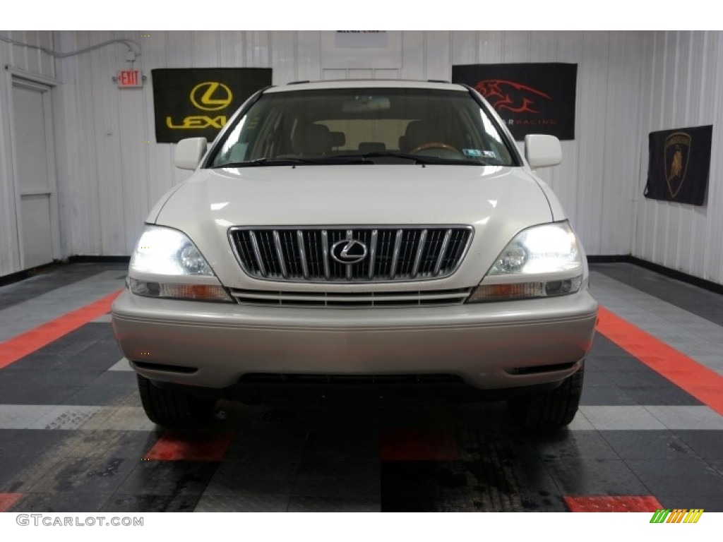 2001 RX 300 AWD - White Gold Crystal / Ivory photo #4