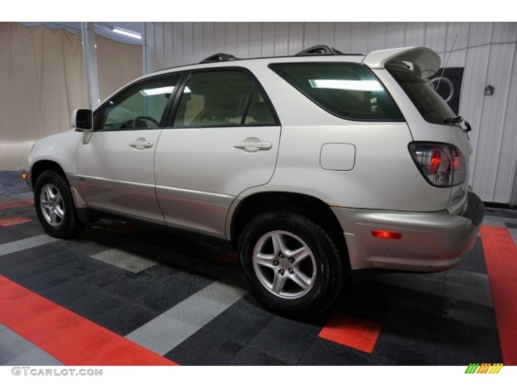 2001 RX 300 AWD - White Gold Crystal / Ivory photo #11