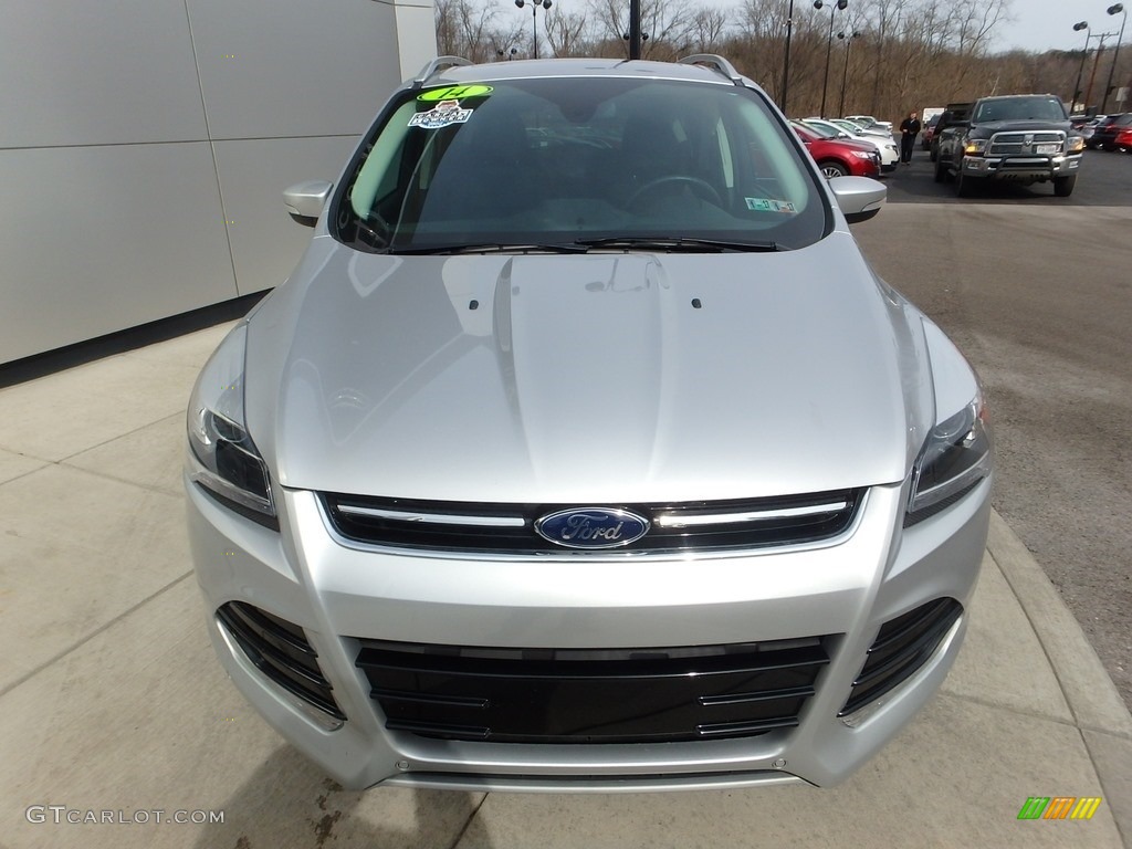 2014 Escape Titanium 1.6L EcoBoost 4WD - Ingot Silver / Charcoal Black photo #8