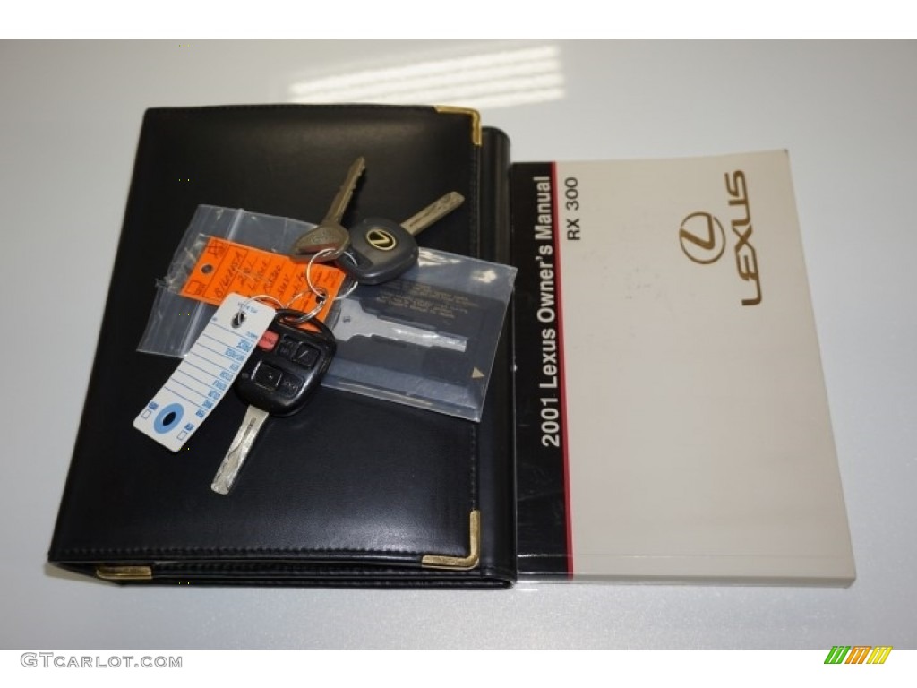 2001 RX 300 AWD - White Gold Crystal / Ivory photo #48