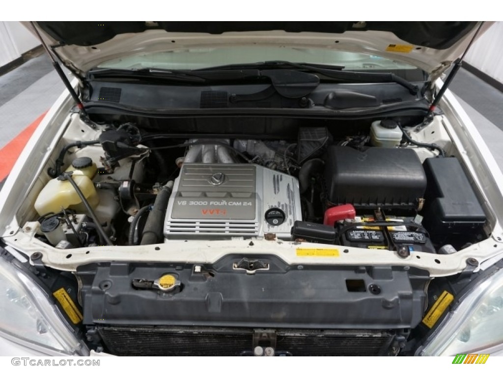 2001 RX 300 AWD - White Gold Crystal / Ivory photo #49