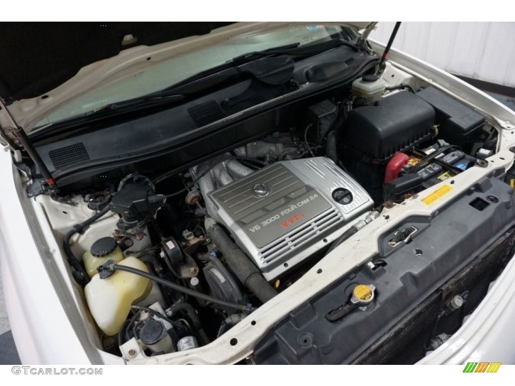 2001 RX 300 AWD - White Gold Crystal / Ivory photo #51