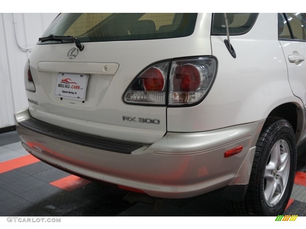 2001 RX 300 AWD - White Gold Crystal / Ivory photo #72