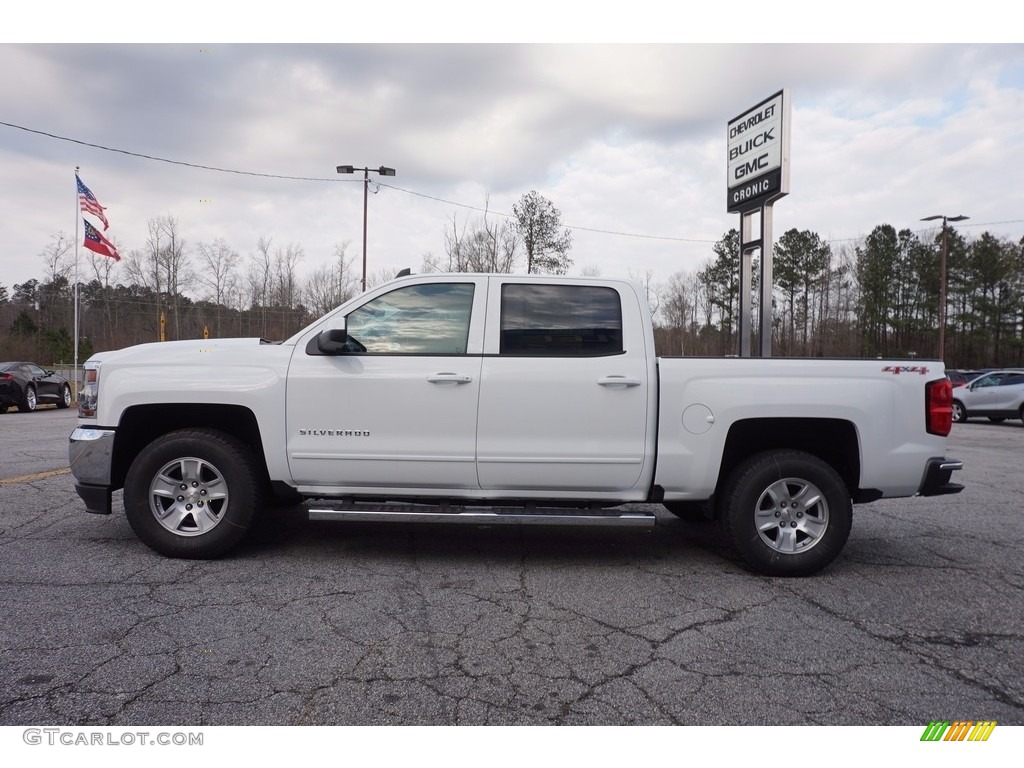 2016 Silverado 1500 LT Crew Cab 4x4 - Summit White / Jet Black photo #4