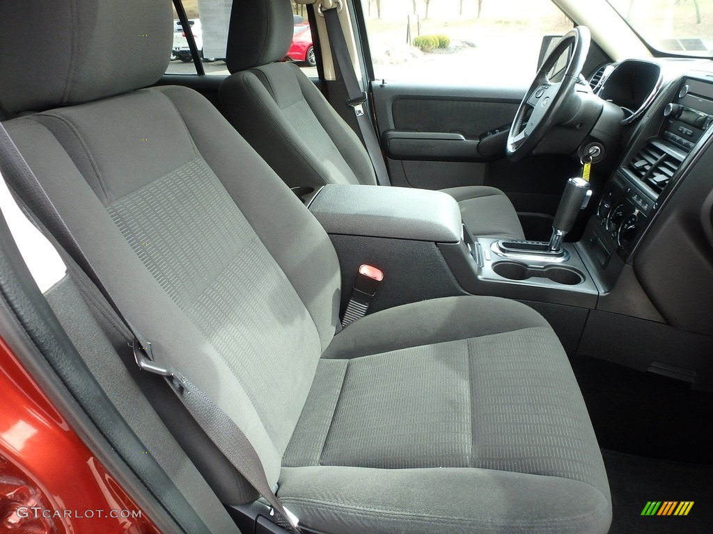2010 Explorer XLT 4x4 - Dark Copper Metallic / Black photo #10