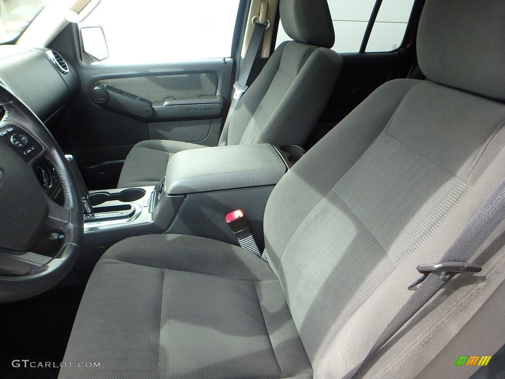 2010 Explorer XLT 4x4 - Dark Copper Metallic / Black photo #16