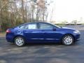 2016 Deep Impact Blue Metallic Ford Fusion SE  photo #2