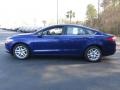 2016 Deep Impact Blue Metallic Ford Fusion SE  photo #6