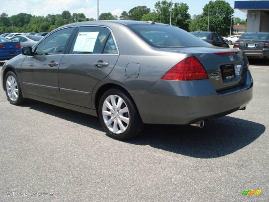2006 Accord EX-L V6 Sedan - Carbon Bronze Pearl / Ivory photo #4