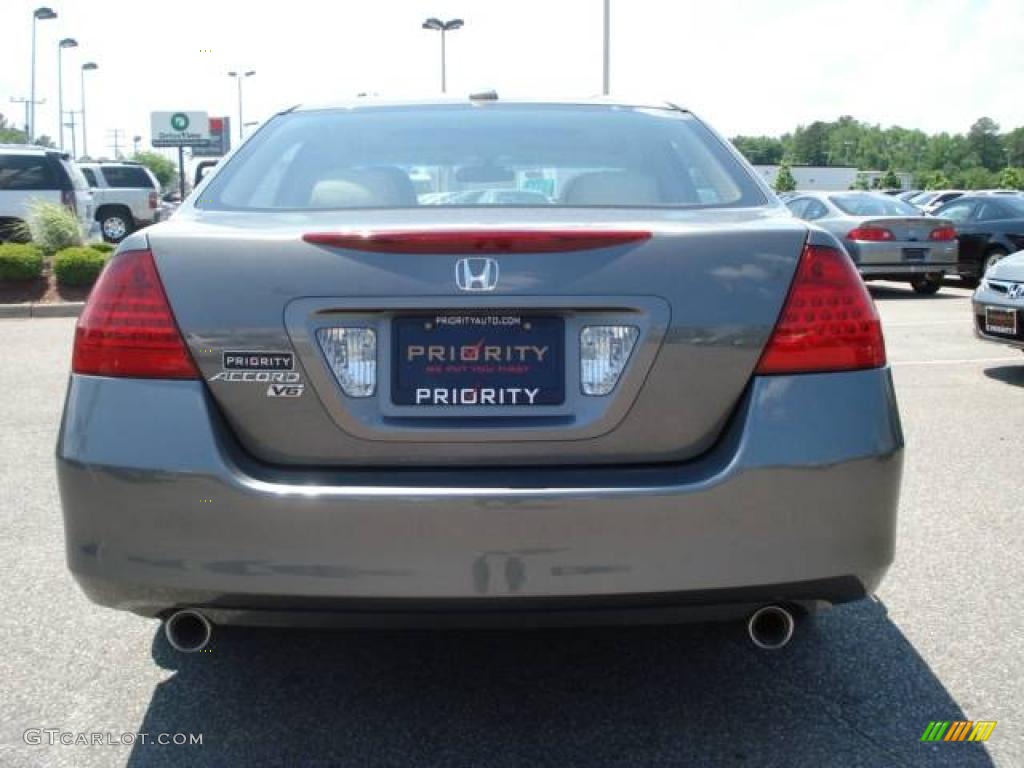 2006 Accord EX-L V6 Sedan - Carbon Bronze Pearl / Ivory photo #5