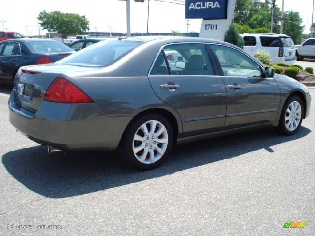2006 Accord EX-L V6 Sedan - Carbon Bronze Pearl / Ivory photo #6