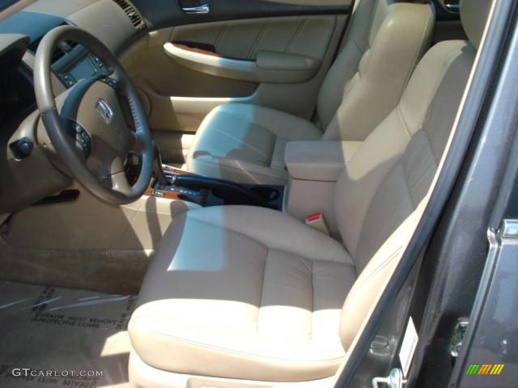 2006 Accord EX-L V6 Sedan - Carbon Bronze Pearl / Ivory photo #10