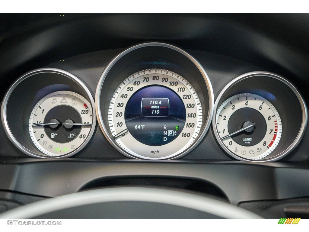 2016 Mercedes-Benz E 400 Cabriolet Gauges Photo #111169399