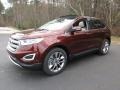 2015 Bronze Fire Metallic Ford Edge Titanium AWD  photo #8