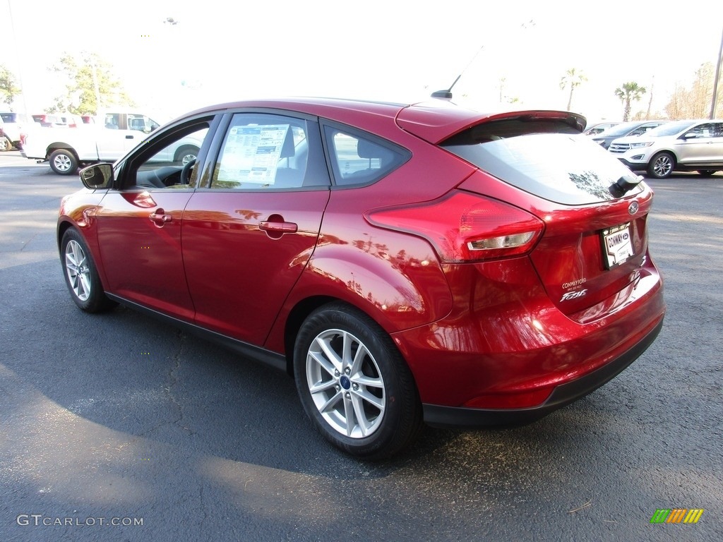 2016 Focus SE Hatch - Ruby Red / Charcoal Black photo #6
