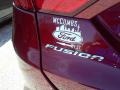 2016 Ruby Red Metallic Ford Fusion S  photo #12