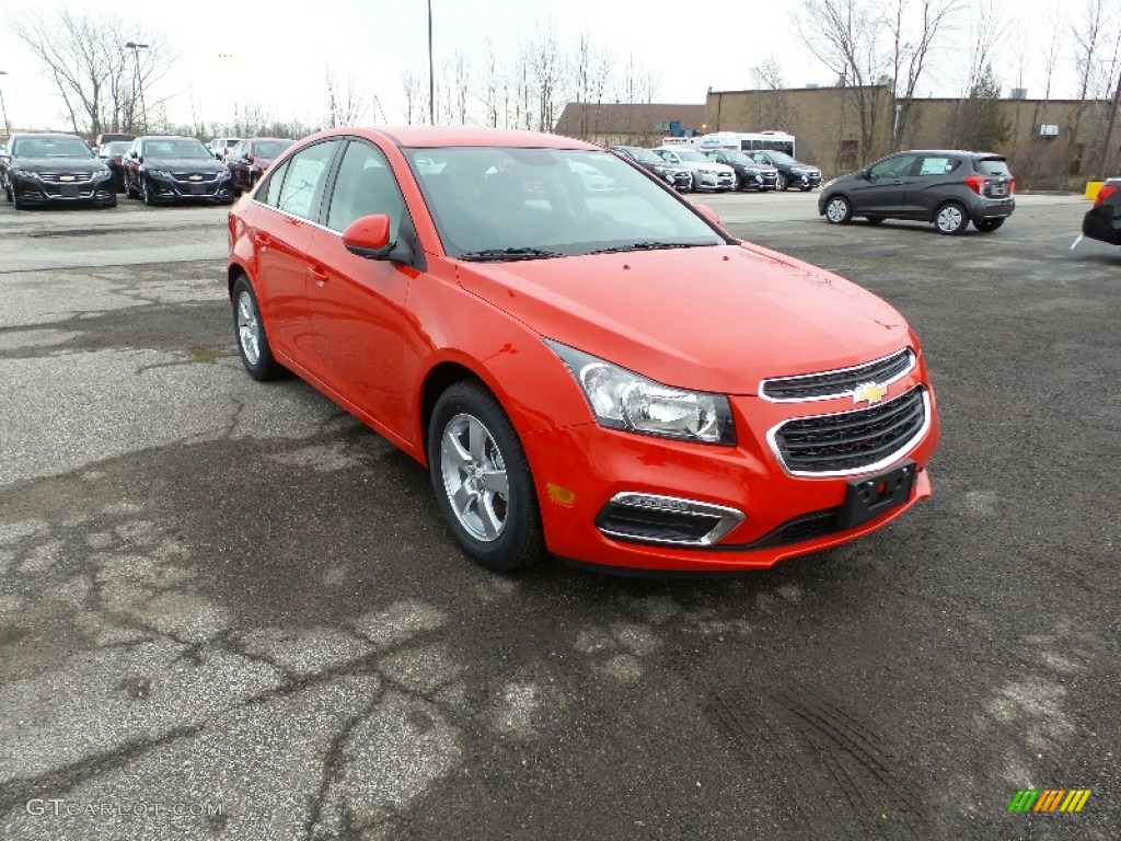 2016 Cruze Limited LT - Red Hot / Jet Black photo #3