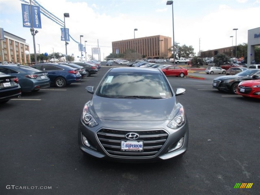 2016 Elantra GT  - Galactic Gray / Black photo #2